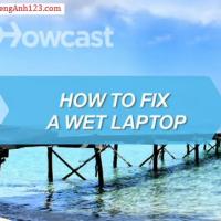 How to Fix a Wet Laptop