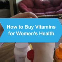 How to Buy Vitamins for Women's Health