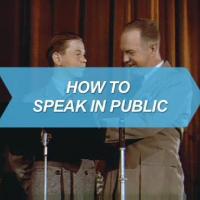 How to Speak in Public